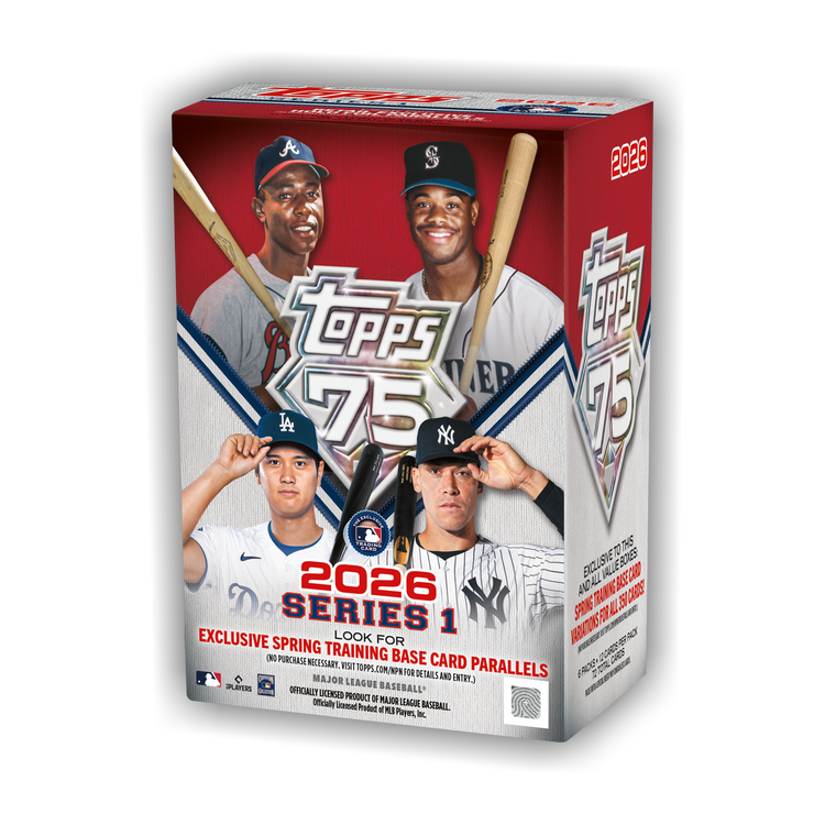 Buy 2026 Topps Series 1 Baseball Value Hobby Box - FGC006556 DB | GOAT