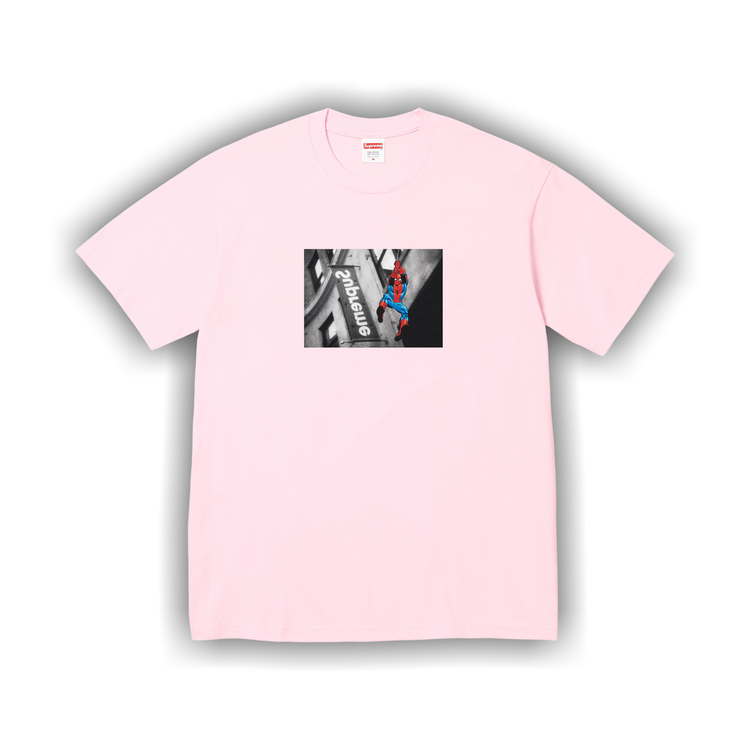 トップス Supreme Spider-Man Tee Light Pink XL 1735938_00.png.png