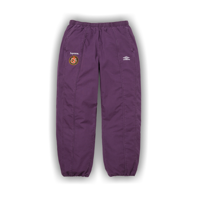 Buy Supreme x Umbro Cotton Ripstop Track Pant 'Plum' - SS26P13