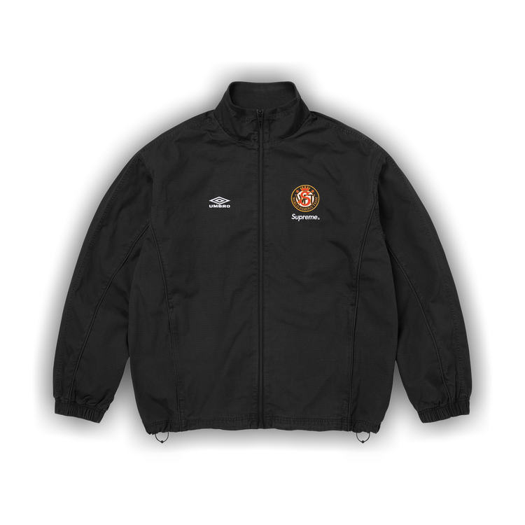 Buy Supreme x Umbro Cotton Ripstop Track Jacket 'Black' - SS26J30