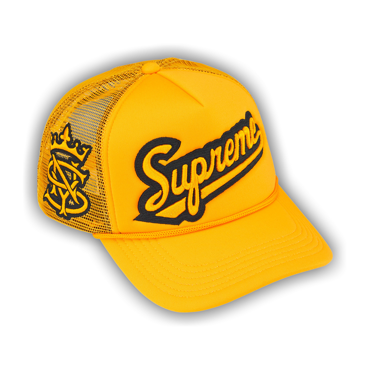 Buy Supreme University Mesh Back 5-Panel 'Gold' - SS26H44 GOLD | GOAT