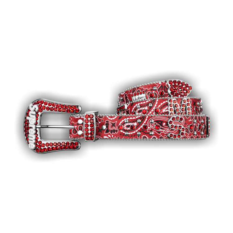 Supreme b.b. Simon Bandana Belt レッド Supreme b.b. simon Belt Red - SS20 - JP