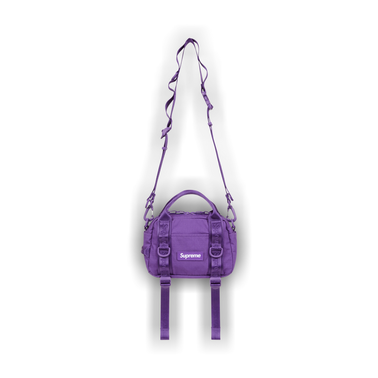 Buy Supreme Mini Duffle Bag 'Purple' - SS26B6 PURPLE | GOAT