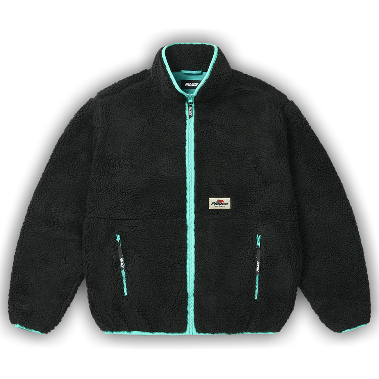 Buy Palace Indoor Funnel Fleece 'Black' - P30JK004 | GOAT