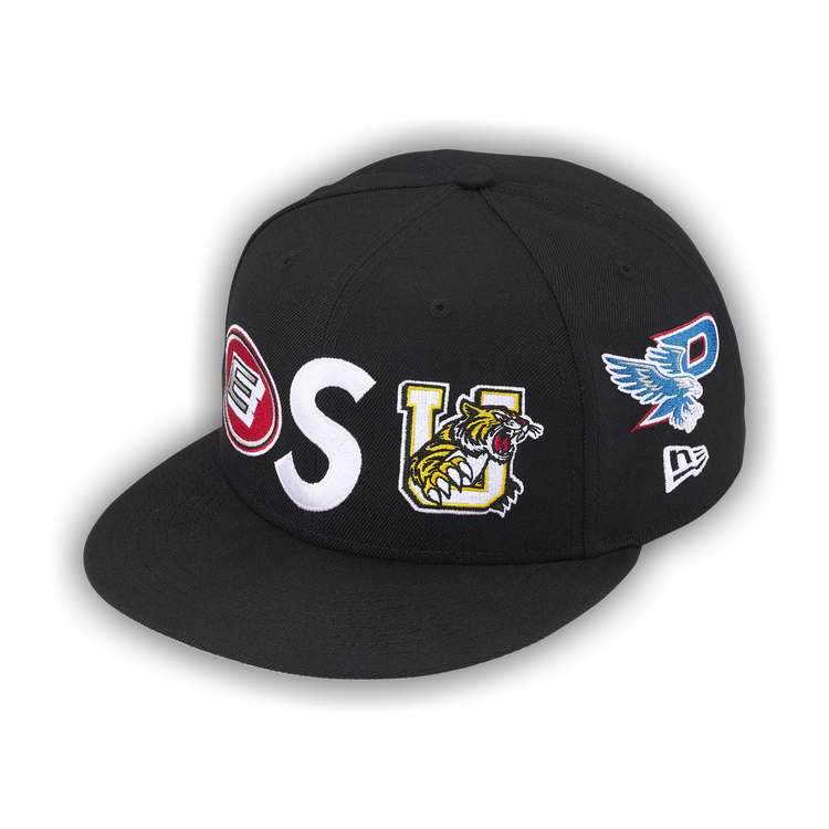 Buy Supreme Mascots S Logo New Era 'Black' - SS26H19 BLACK | GOAT