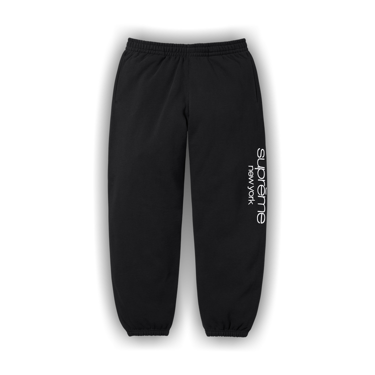 Buy Supreme Classic Logo Sweatpant 'Black' - SS26P31 BLACK | GOAT
