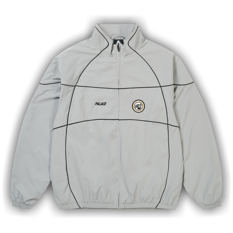 Buy Palace Pro Team Piped Shell Jacket 'Grey' - P30JK019 | GOAT