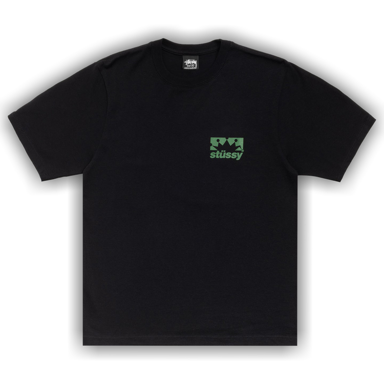 Buy Stussy Box Crown Tee 'Black' - 1905186 BLAC | GOAT CA