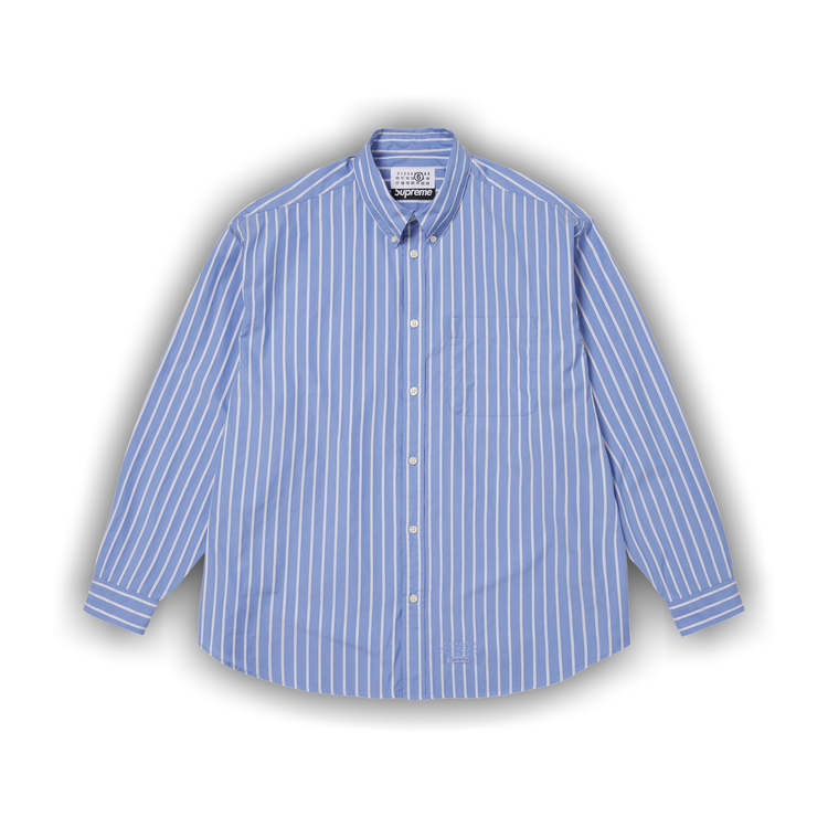 Buy Supreme x MM6 Maison Margiela Stripe Shirt 'Blue' - SS26S26