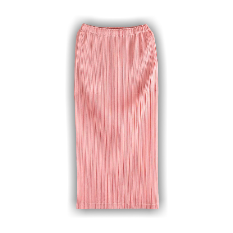 Buy Pleats Please Issey Miyake Thicker Bottoms 2 Skirt 'Coral Pink