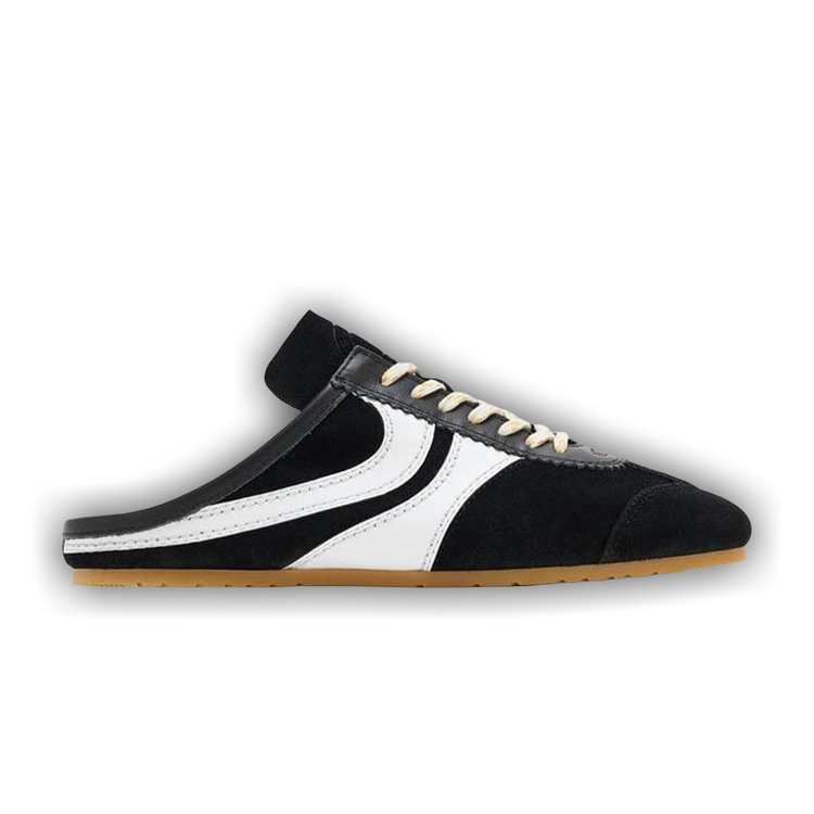 Buy Dries Van Noten Wmns Leather Mule 'Black White' - 261 011778