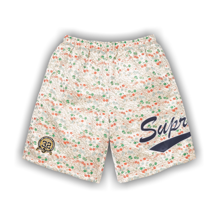 Buy Supreme Floral Jacquard Short 'White' - SS26SH35 WHITE | GOAT