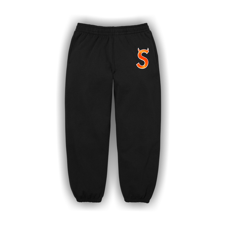 Buy Supreme Devil S Logo Sweatpant 'Black' - SS26P67 BLACK | GOAT