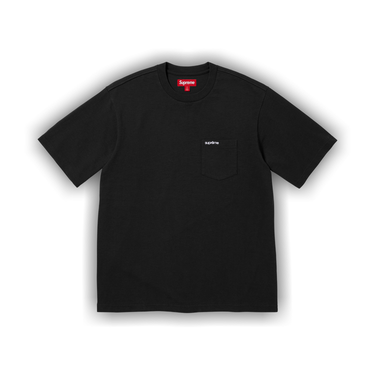 Buy Supreme Short-Sleeve Pocket Tee 'Black' - SS26KN6 BLACK | GOAT AE