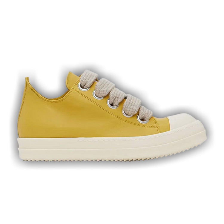 Buy Rick Owens Porterville Jumbo Laced Low 'Lemon' - RU02D6893