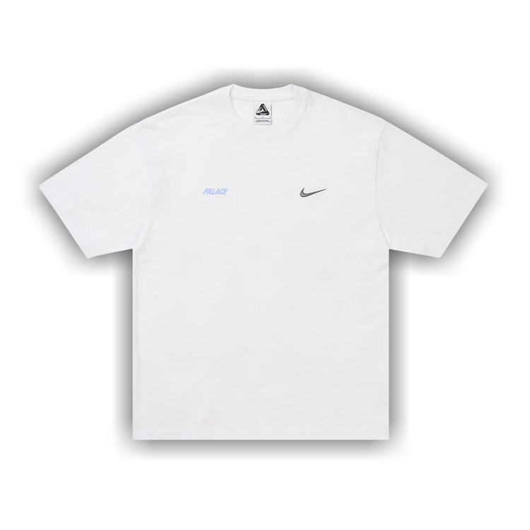 Buy Palace x Nike Font Swoosh T-Shirt 'White' - P28NTS002 | GOAT