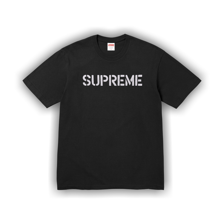 Buy Supreme Hard Tee 'Black' - SS26T64 BLACK | GOAT