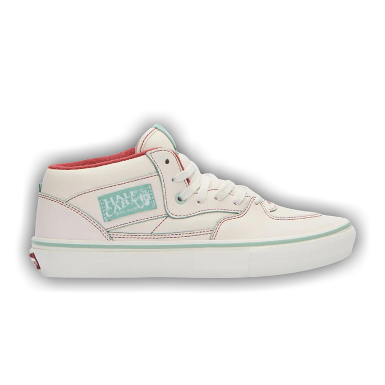 Buy Vans Half Cab Crenshaw Club 'White Mint Maroon' - 00005