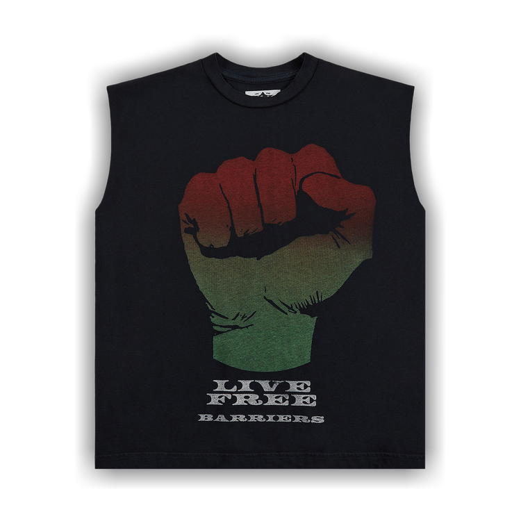 Buy Barriers Fist Sleeveless Tee 'Black' - 14857 10004BFSTB BLAC