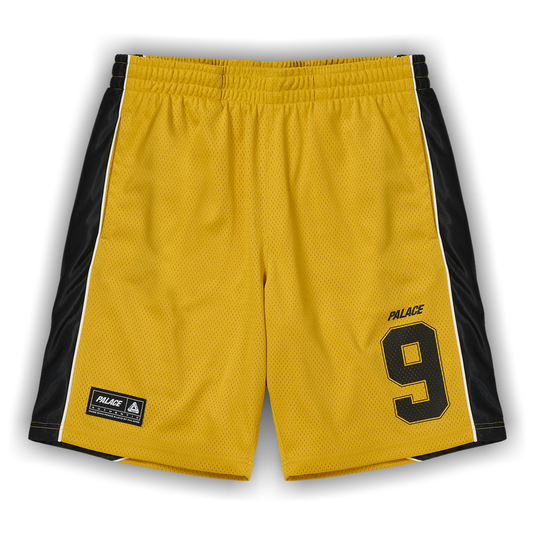 Buy Palace Nein Mesh Short 'Yellow' - P30ST004 | GOAT