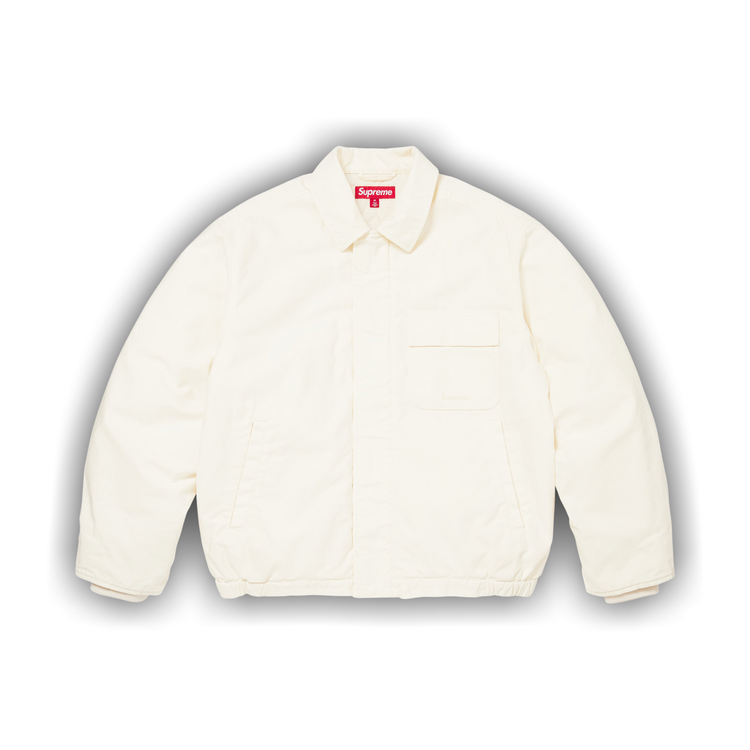 Buy Supreme Cordura Twill Utility Jacket 'White' - SS26J61 WHITE