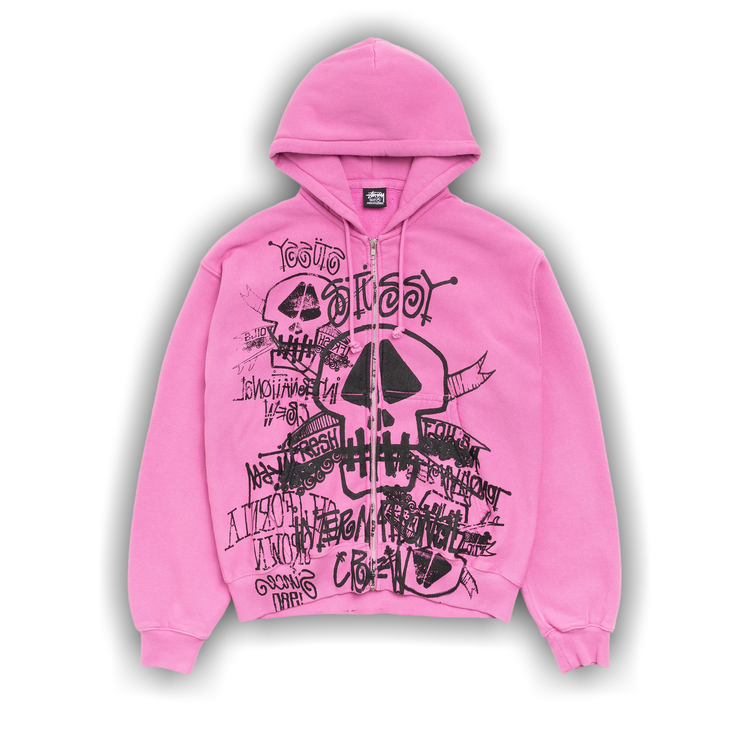 トップス STUSSY SURF SKATE SKULL HOODIE Stussy Surf Skate Skull Hoodie - Black - 1924746-0001 | OUTBACK Sylt