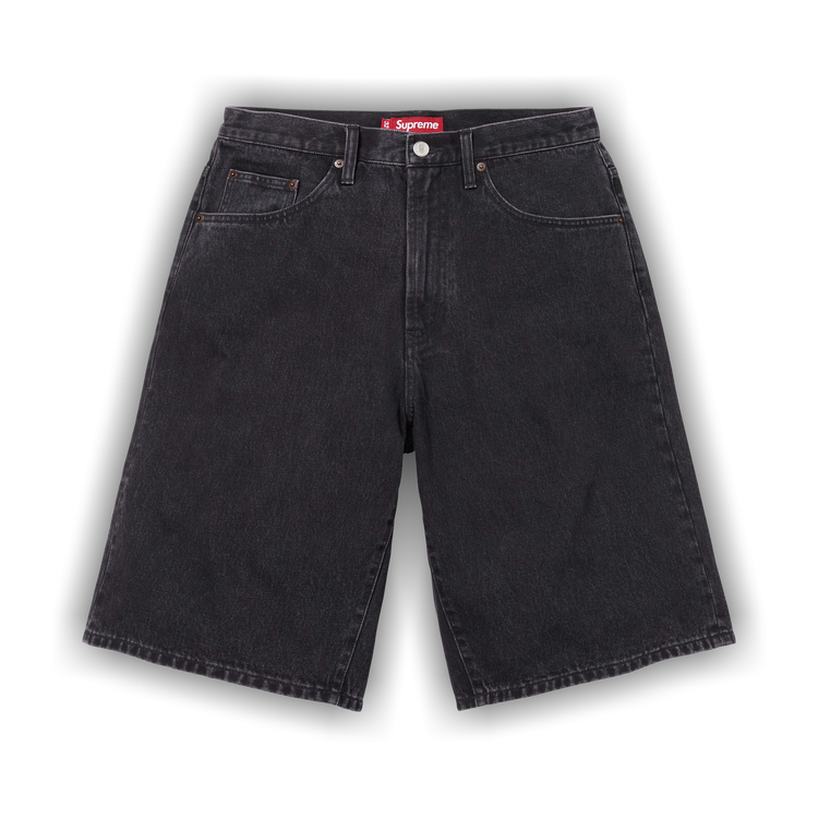 コ*ウ様 Supreme Denim Short Pants Black 32 Buy Supreme Baggy Denim Short 'Black' - SS26SH15 BLACK | GOAT