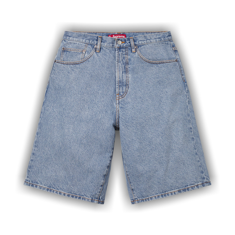 Buy Supreme Baggy Denim Short 'Washed Indigo' - SS26SH15 WASHED