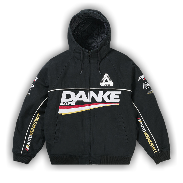 Buy Palace Danke Jacket 'Black' - P30JK076 | GOAT