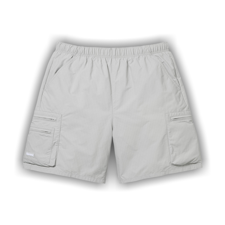 Buy Supreme Ripstop Cargo Water Short 'Grey' - SS26SH27 GREY | GOAT