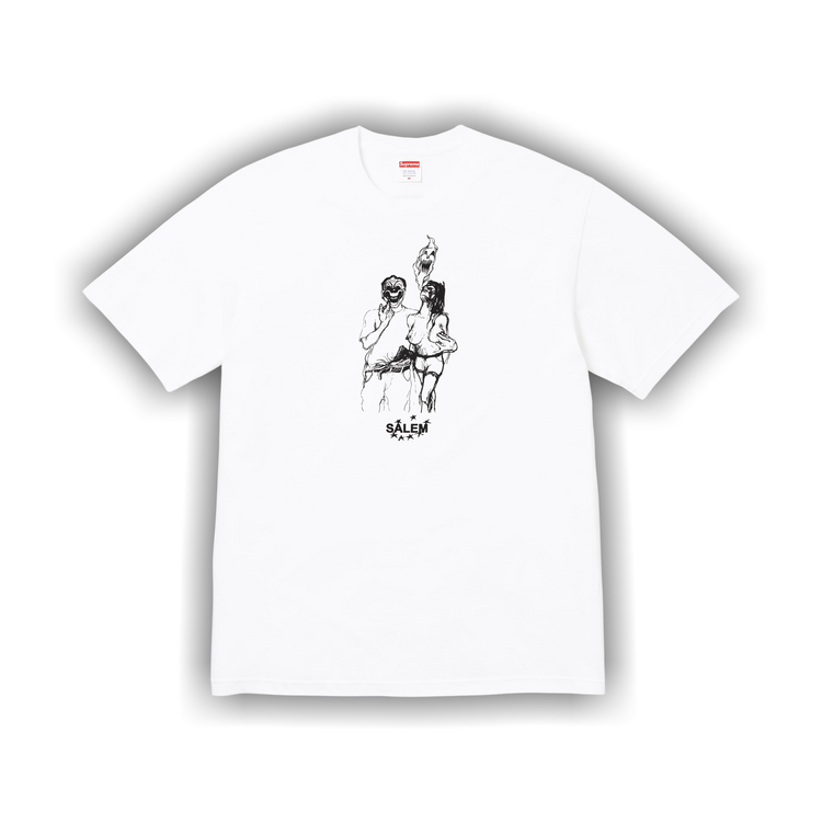 Buy Supreme x Salem Tee 'White' - SS26T34 WHITE | GOAT