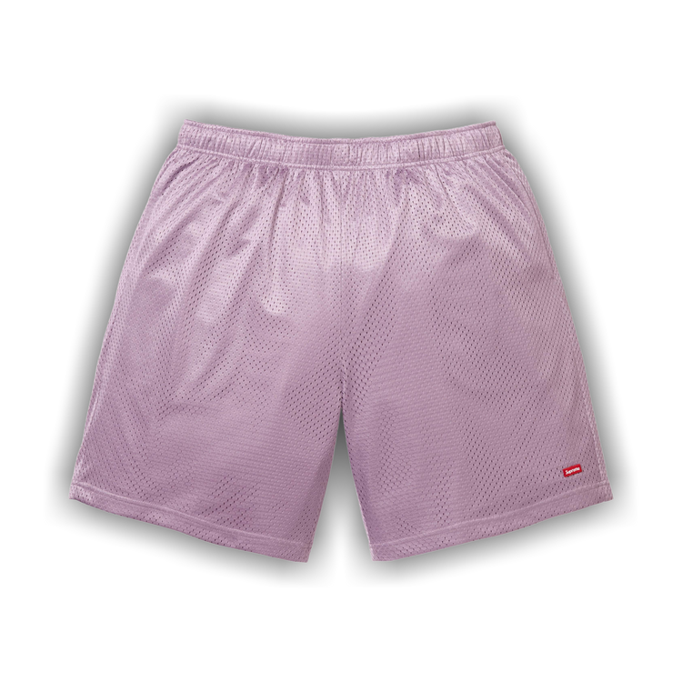 Buy Supreme Small Box Baggy Mesh Short 'Lavender' - SS26SH3