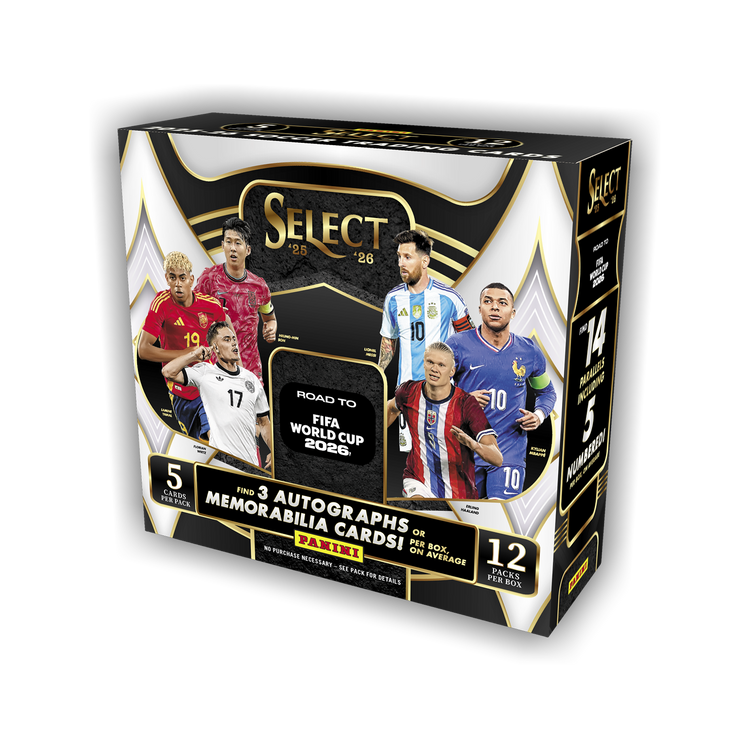 Buy 2025-26 Panini Select Soccer Road To FIFA World Cup Blaster