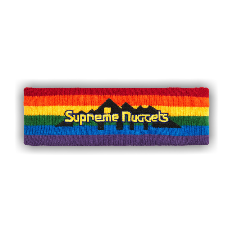 Buy Supreme x Mitchell & Ness Teams Headband 'Multicolor