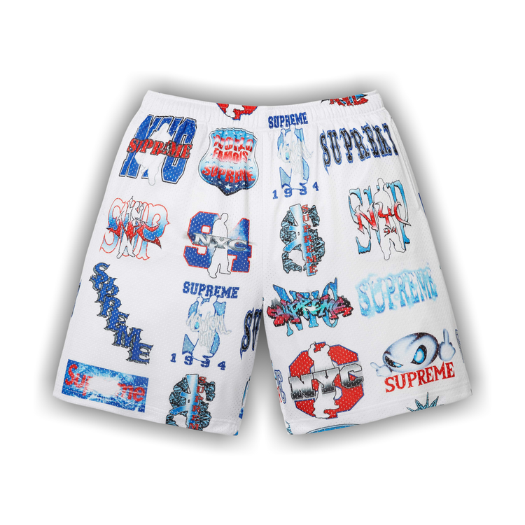 Buy Supreme Flash Mesh Short 'White' - SS26SH58 WHITE | GOAT