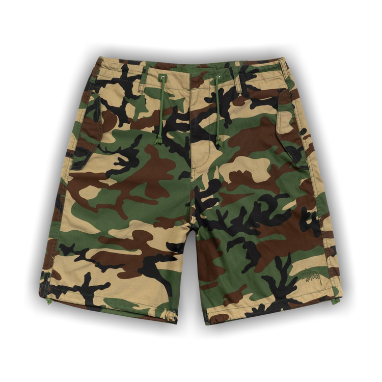 Buy Stussy Surplus Short 'Woodland Camo' - 112357 WOOD | GOAT