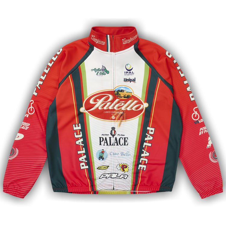 Buy Palace Palello Cycling Zip Jacket 'Red' - P30ES238 | GOAT