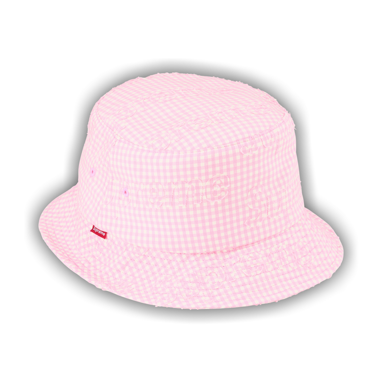 Buy Supreme Monogram Gingham Crusher 'Pink' - SS26H91 PINK | GOAT AE