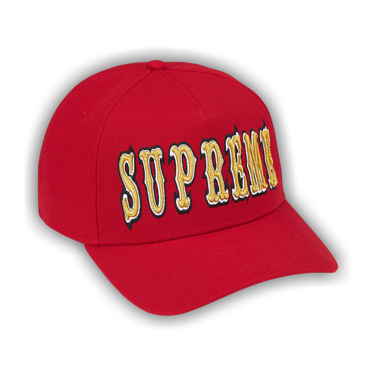 Buy Supreme Gothic Outline Adjustable New Era 'Red' - SS26H116 RED