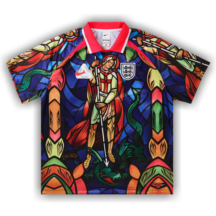Buy Palace x Nike England Dri-Fit Football Jersey 'Bright Crimson