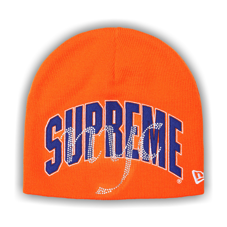 Buy Supreme New Era Rhinestone Beanie 'Orange' - SS26BN45 ORANGE
