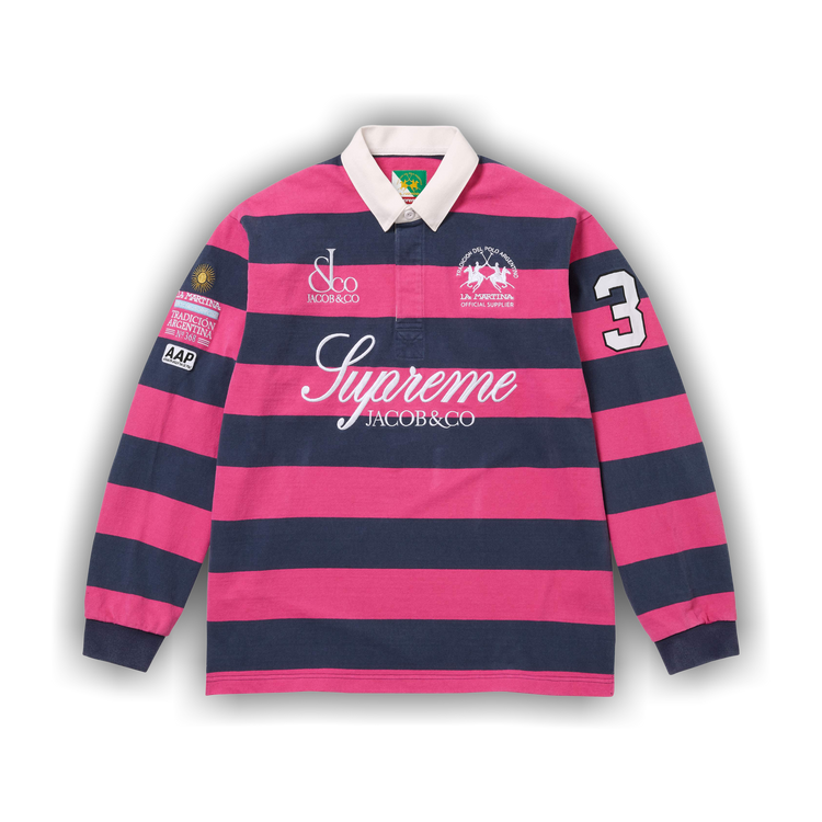 Buy Supreme x La Martina x Jacob & Co Rugby 'Stripe' - SS26KN65