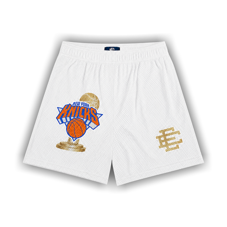 Buy Eric Emanuel EE Knicks Champ Shorts 'White' - EESU26MS27