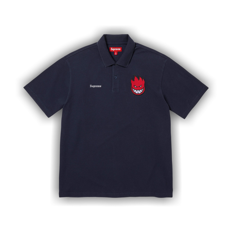 Buy Supreme x Spitfire Polo 'Navy' - SS26KN57 NAVY | GOAT