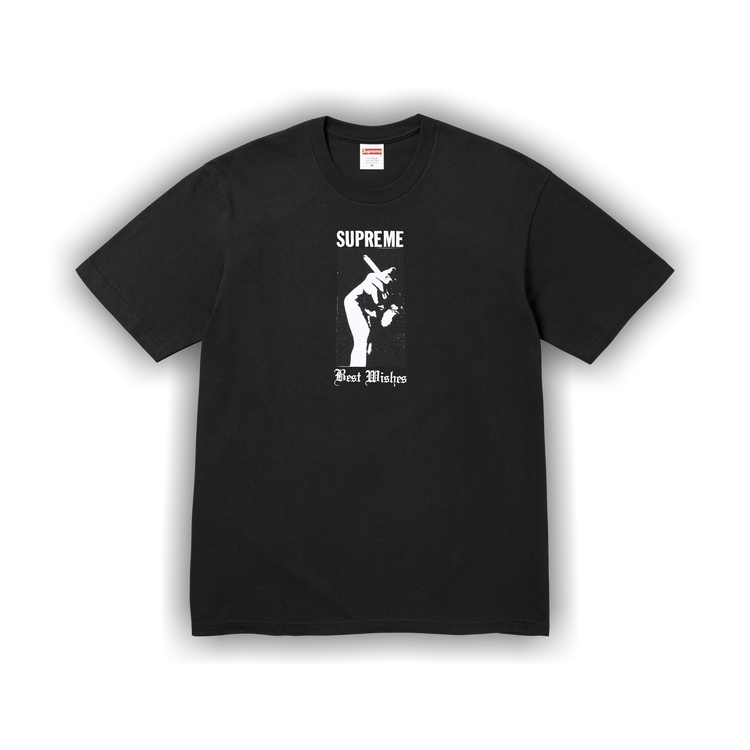 Buy Supreme Wish Tee 'Black' - SS26T51 BLACK | GOAT