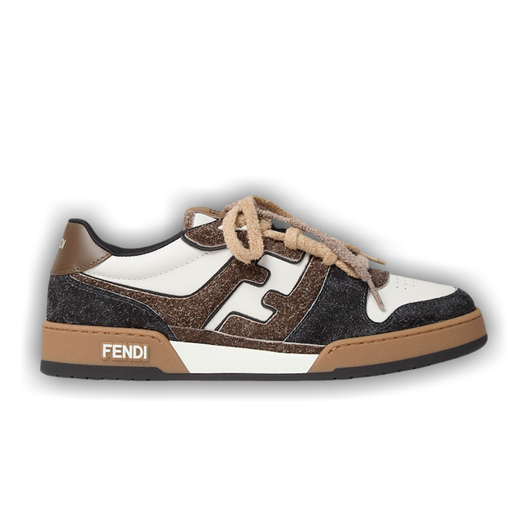 Buy Fendi Match Sneaker 'White Brown' - 7E1926 AY1P F1WCO | GOAT AE