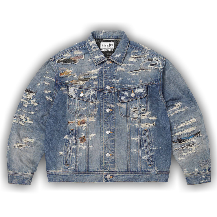 Buy Supreme x MM6 Maison Margiela Distressed Selvedge Denim