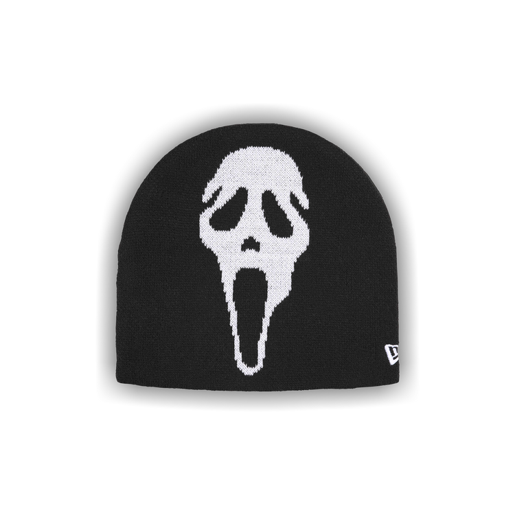 Buy Supreme New Era Ghostface Beanie 'Black' - SS26BN43 BLACK | GOAT