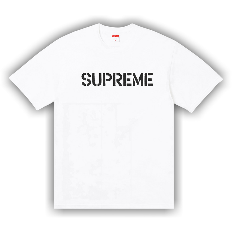 Buy Supreme Hard Tee 'White' - SS26T64 WHITE | GOAT
