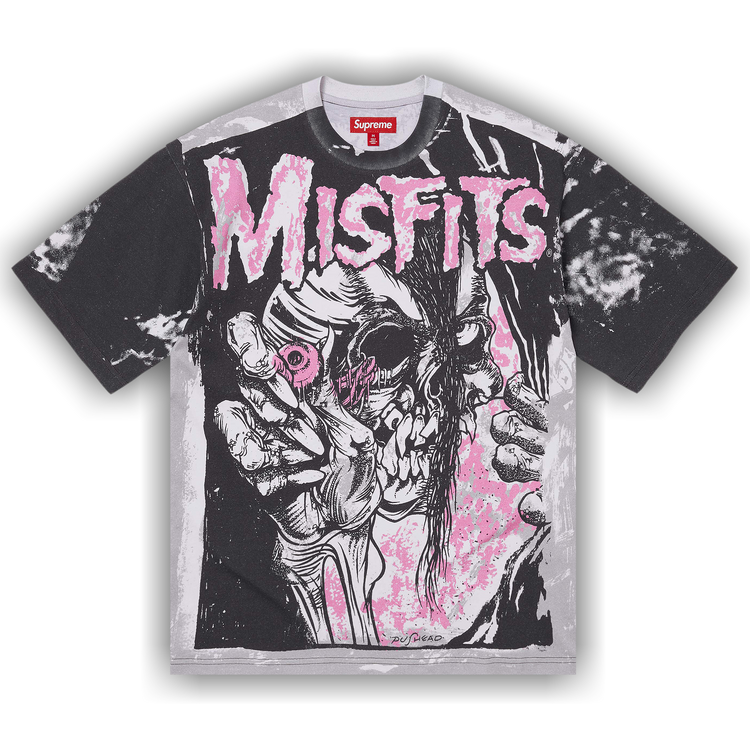 新品 Supreme Misfits pushead XL モスキートヘッド Buy Supreme x The Misfits Short-Sleeve Top 'White' - SS26KN85